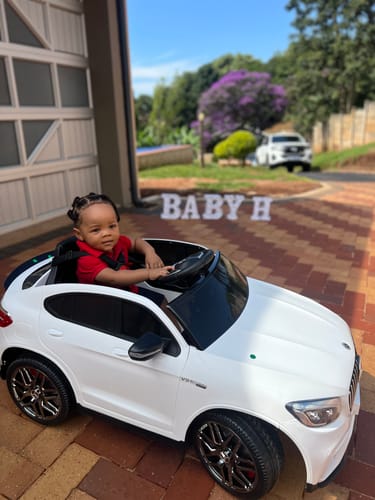 Customer photo review of Kids Electric Ride On Car Mercedes GLC63S Coupe 12V