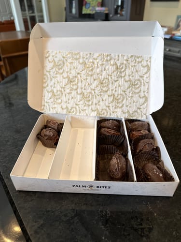 Customer photo review of Two Bite | Salted Caramel Chocolate Dates