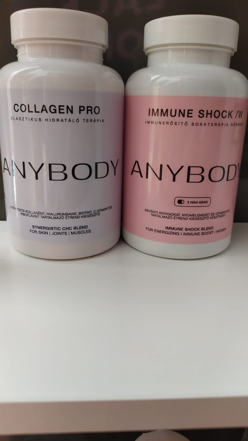Customer photo review of Anybody IMMUNE SHOCK Nőknek 60x Kúra