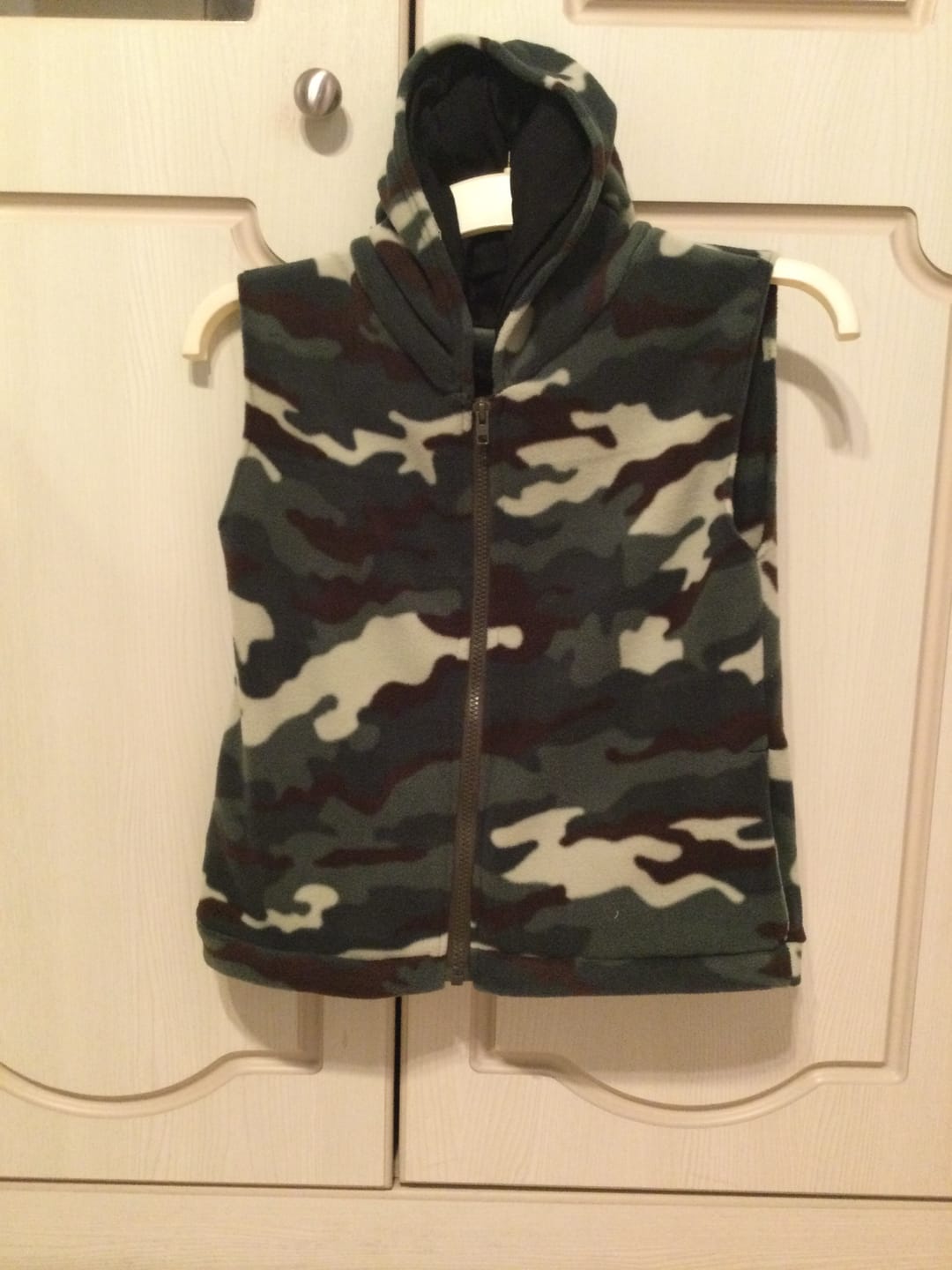 Customer photo review of Camo Anti Pill Polar Fleece Fabric