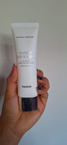 Customer photo review of Moringa Ceramide Hyaluronic Hydrating Watery Sunscreen