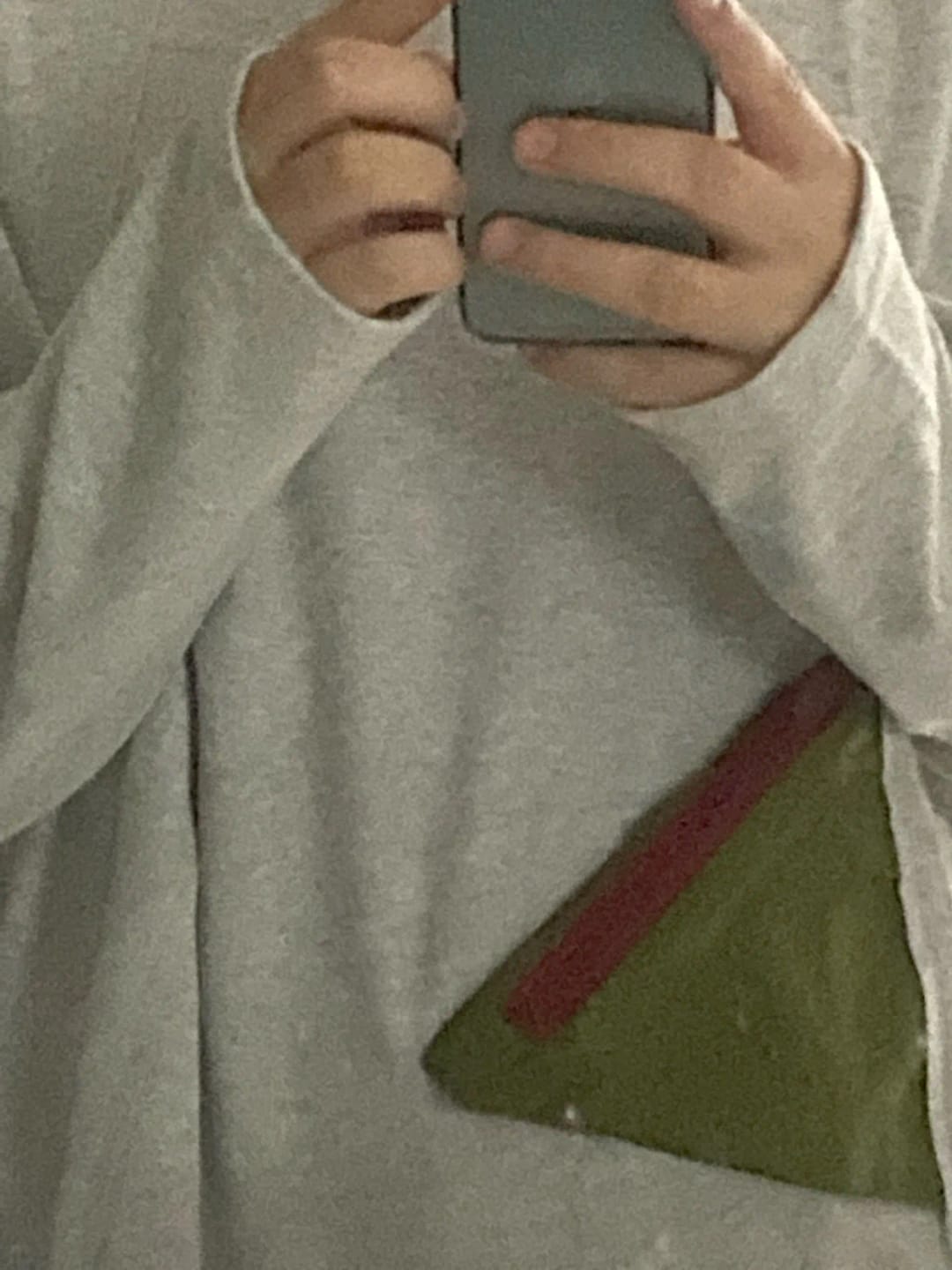 Customer photo review of Color 3D Pocket Long Sleeve