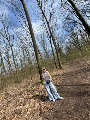 Customer photo review of Wide Leg Jeans "Pelio"