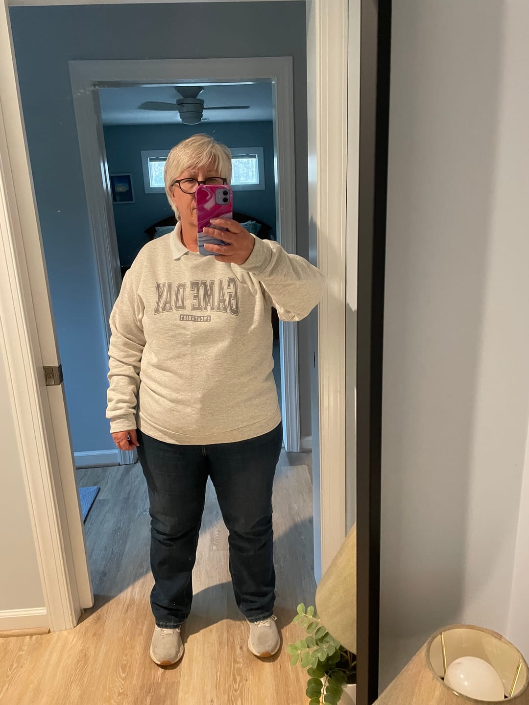 Customer photo review of Game Day Sweatshirt
