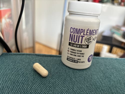 Customer photo review of Synergie sommeil CBD Mélatonine - 1500mg