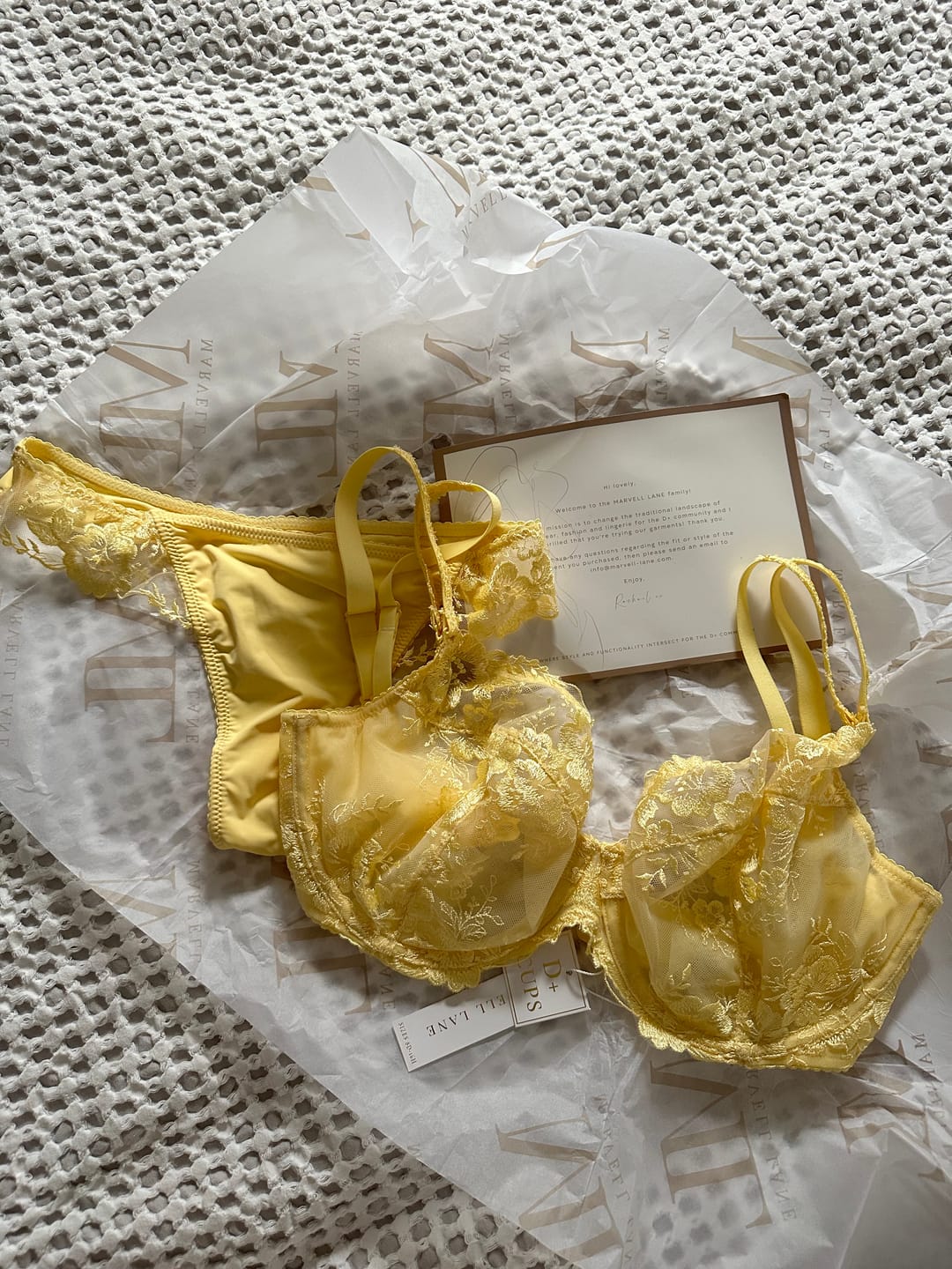 Customer photo review of EVIE BRA - CITRUS