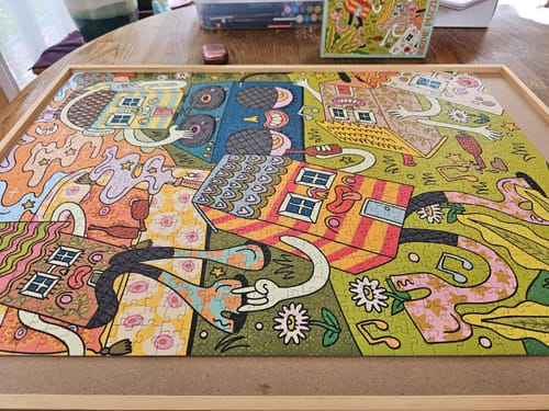 Customer photo review of House Party | 1000 Piece Puzzle