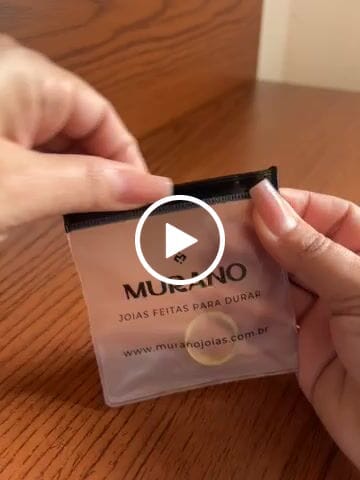 Customer video review of Anel Classic Inspiração Banhado em Ouro 18k