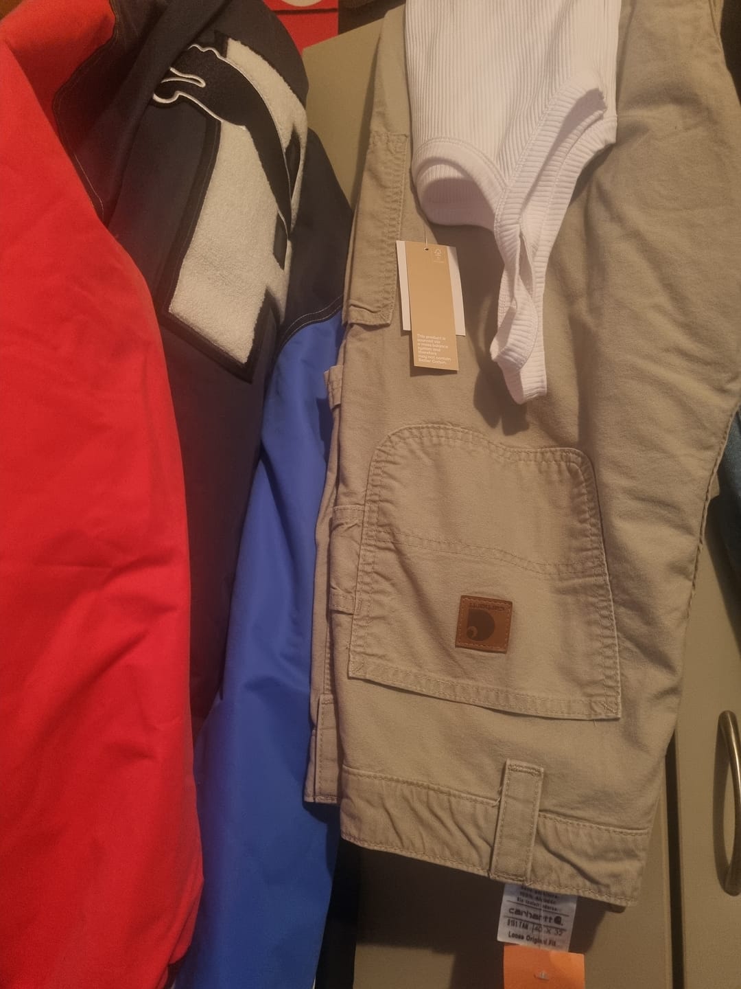 Customer photo review of 90's Carhartt Vintage Carpenter Pants Size 30x31