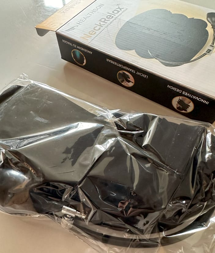 Customer photo review of NeckRelax®️ - Wohltuende Entlastung für Deinen Nacken