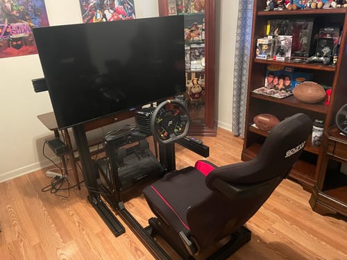 Customer photo review of Simulator Monitor Stand