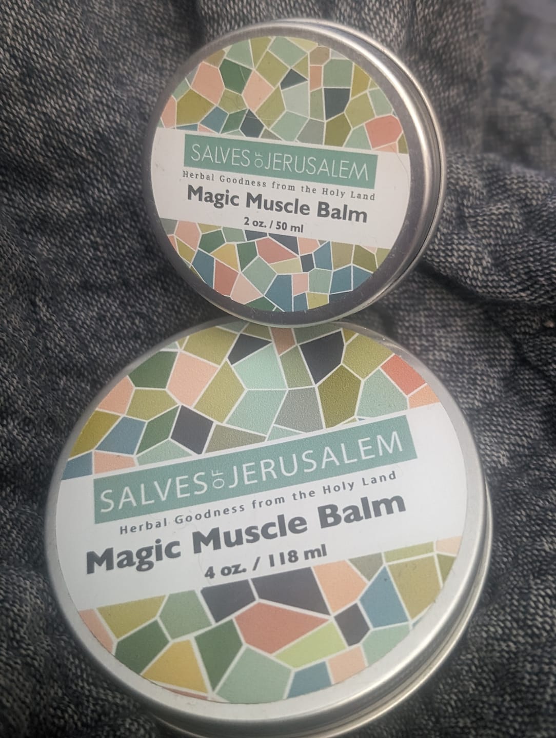 Customer photo review of Magic Muscle Balm - 113ml (4oz)