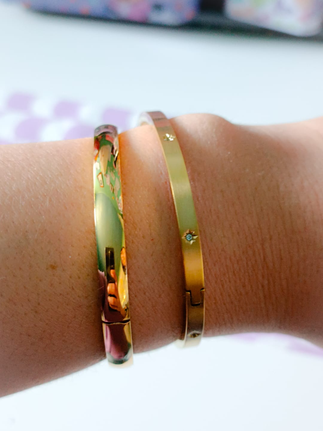 Customer photo review of Pulsera Stella