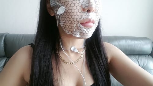 Customer photo review of 多因子超導修護面膜ㄧ盒（已有蛋白機）