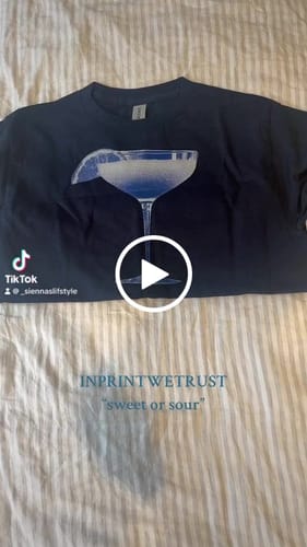 Customer video review of 'Sweet or Sour' baby tee
