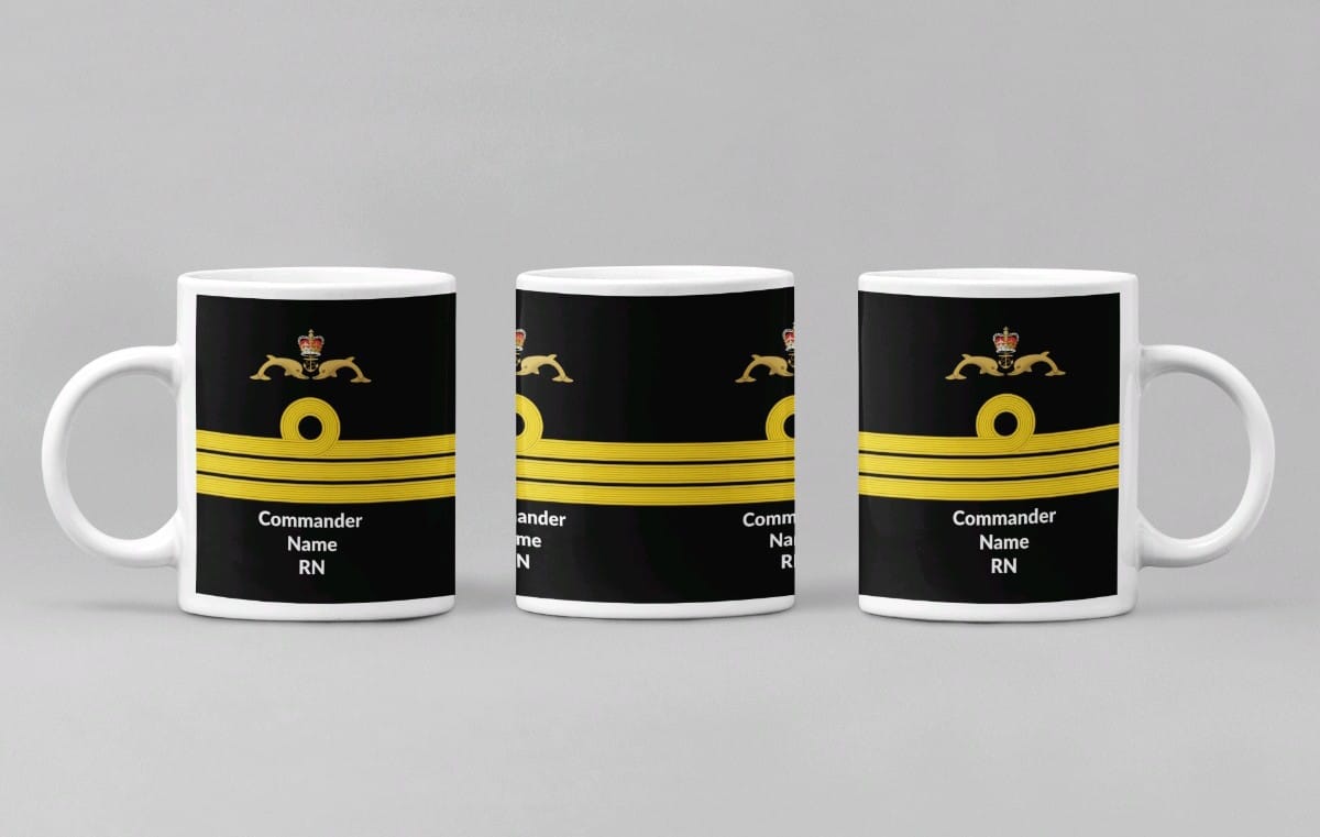 Customer photo review of Personalised RAF Officer Mug
