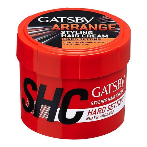 Customer photo review of Gatsby Hard Setting Hair Cream 250g