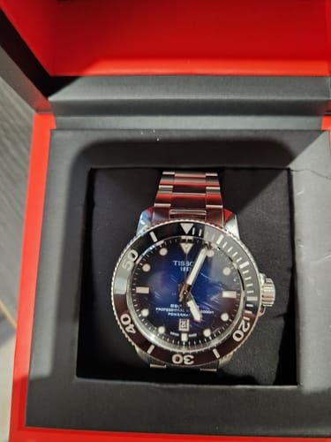 Customer photo review of Tissot T-Sport Men's 46mm Stainless Steel Automatic Watch T120.607.11.041.01