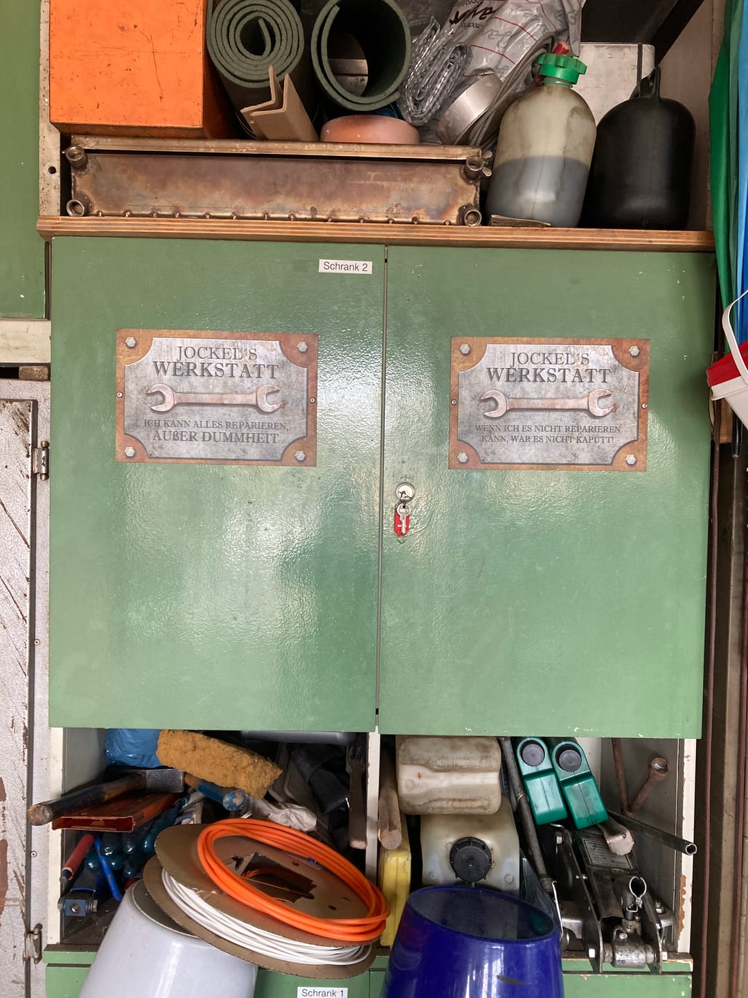 Customer photo review of Für Bastler - Heimwerker-Türschild