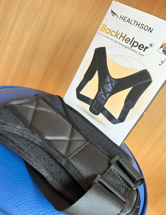 Customer photo review of BackHelper® - Perfekte Haltung für maximales Wohlbefinden