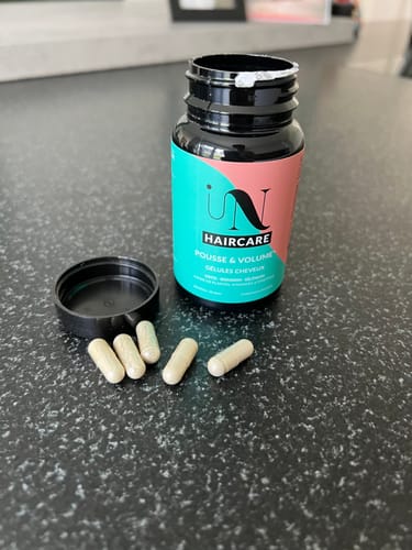 Customer photo review of Gélules - Cure pousse de cheveux