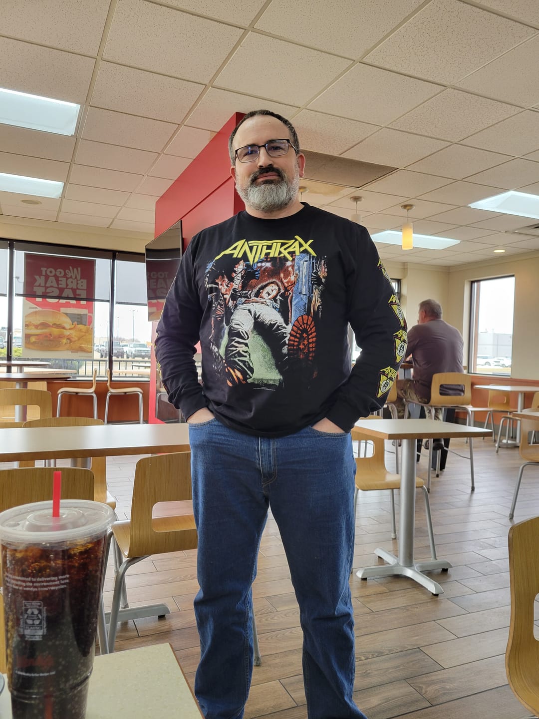 Customer photo review of Anthrax - Spreading The Disease - Longsleeve Shirt