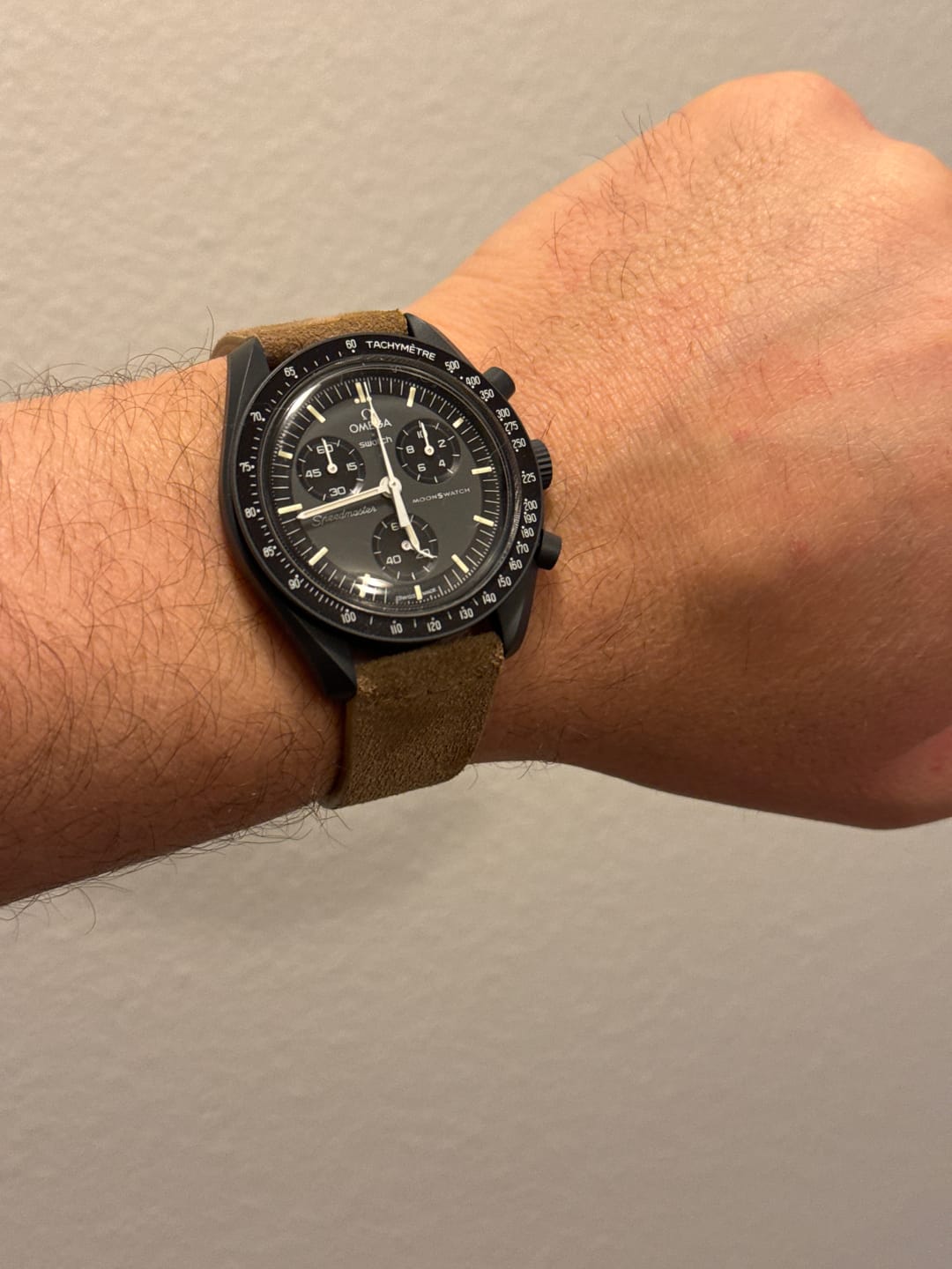 Customer photo review of Dogwood Suede