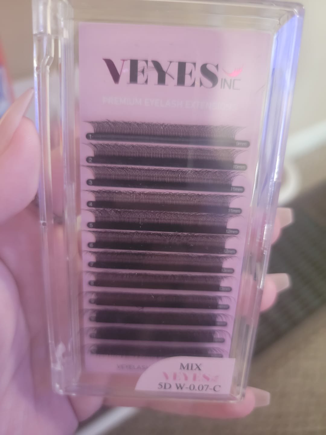 Customer photo review of 5D W Lash Extension