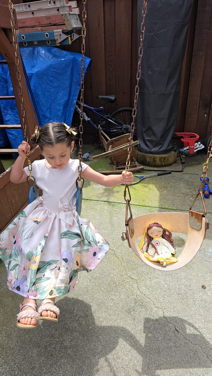 Customer photo review of Our Lady of Guadalupe Rag Doll