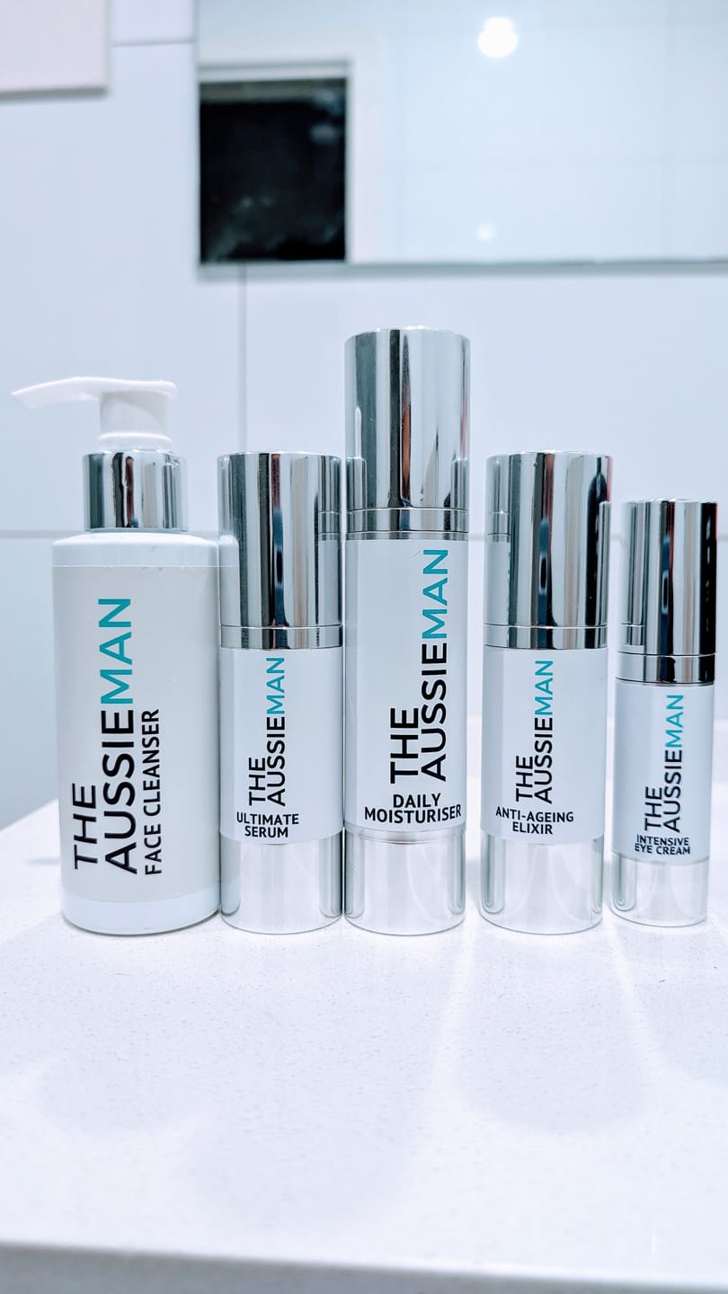 Customer photo review of Ultimate Anti-Ageing Skincare Set For Men