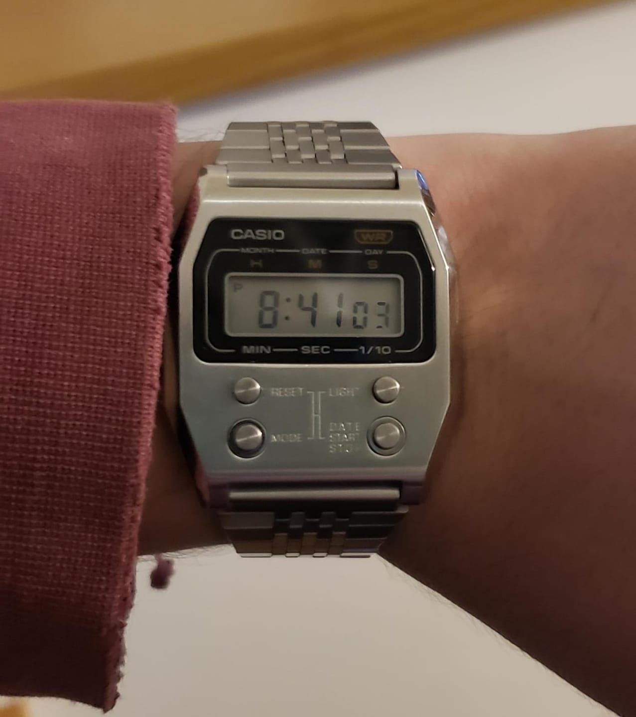 Customer photo review of Reloj Casio Vintage A1100D-1DF Caja Metálica Reedición 1978