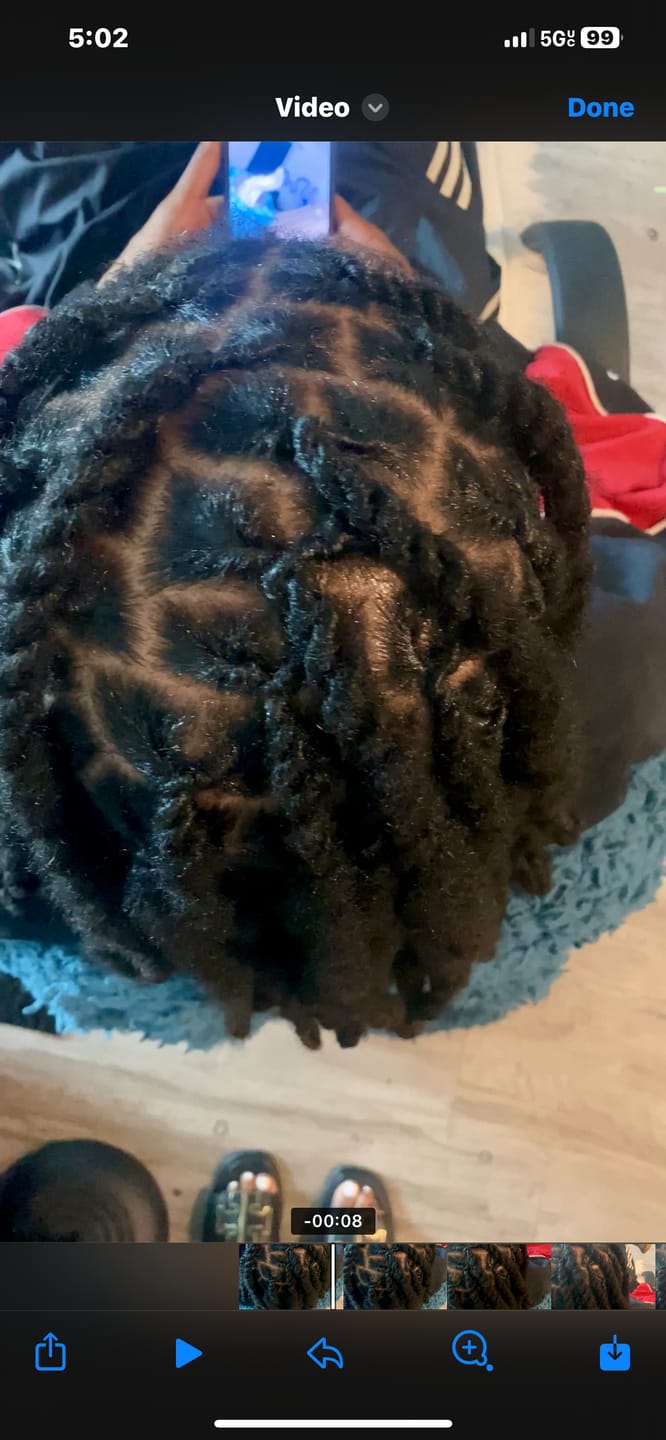 Customer photo review of Hydrating Oil Blend