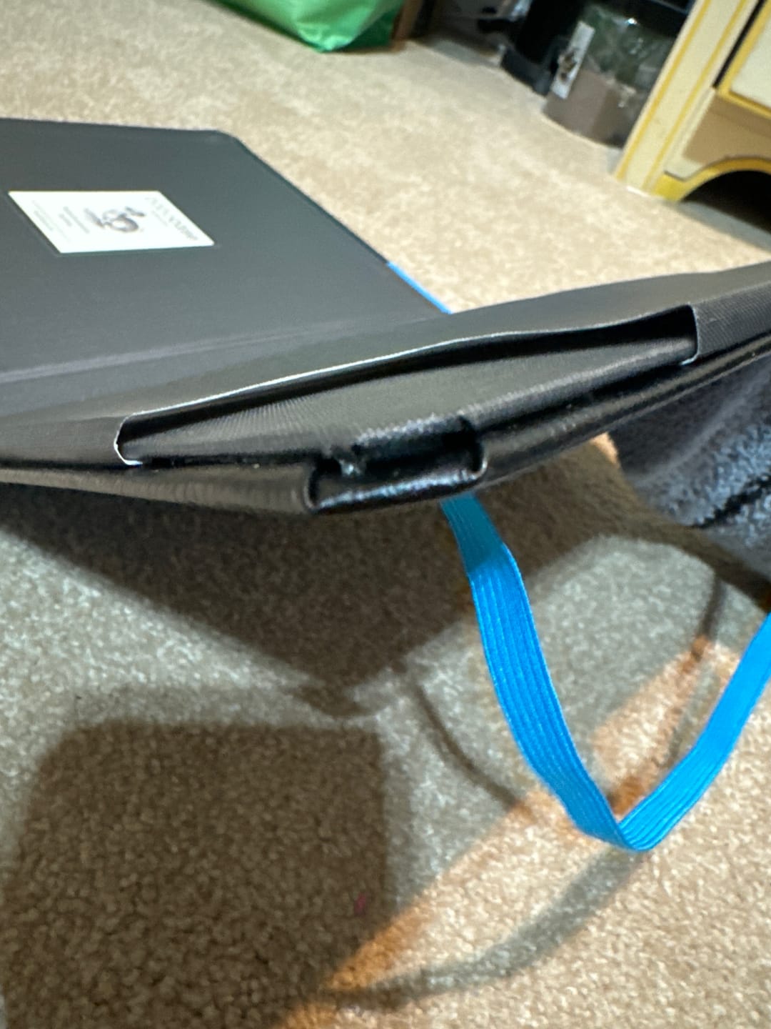 Customer photo review of Custom Magic Keyboard Book-Style iPad Case