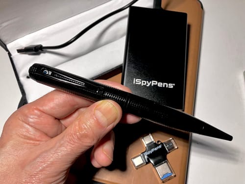 Customer photo review of iSpyPen Pro X: State of the Art High Definition Video Recorder