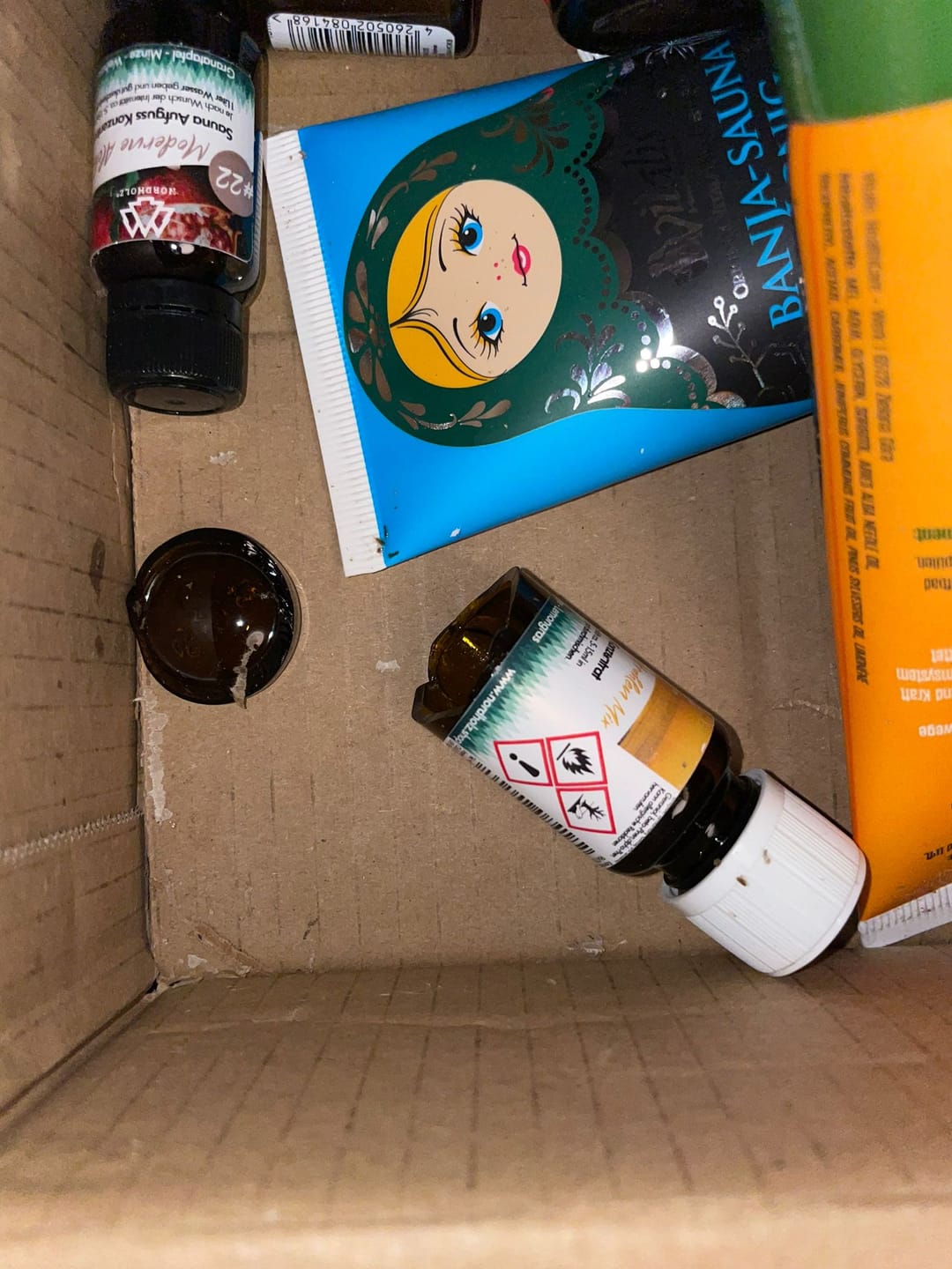 Customer photo review of Sauna Aufguss Konzentrat #23 Sonnenstrahlen-Mix