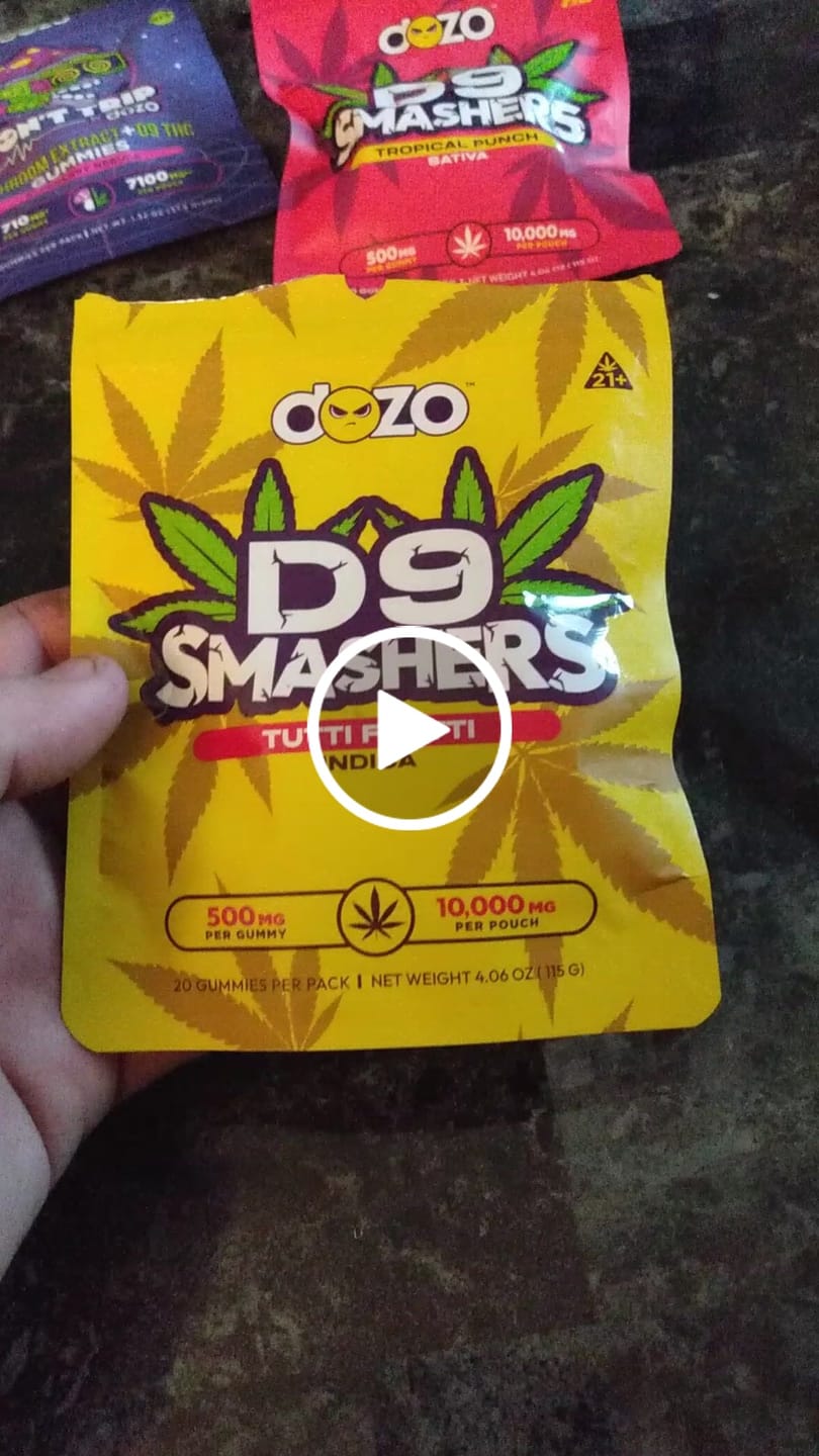 Customer video review of D9 Smasher | Tutti Frutti (Indica)