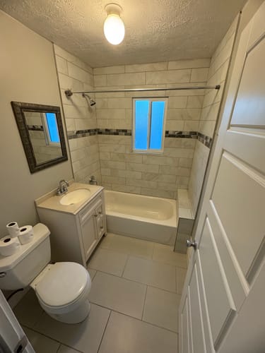 Customer photo review of Purely Peppermint Bathroom Bundle