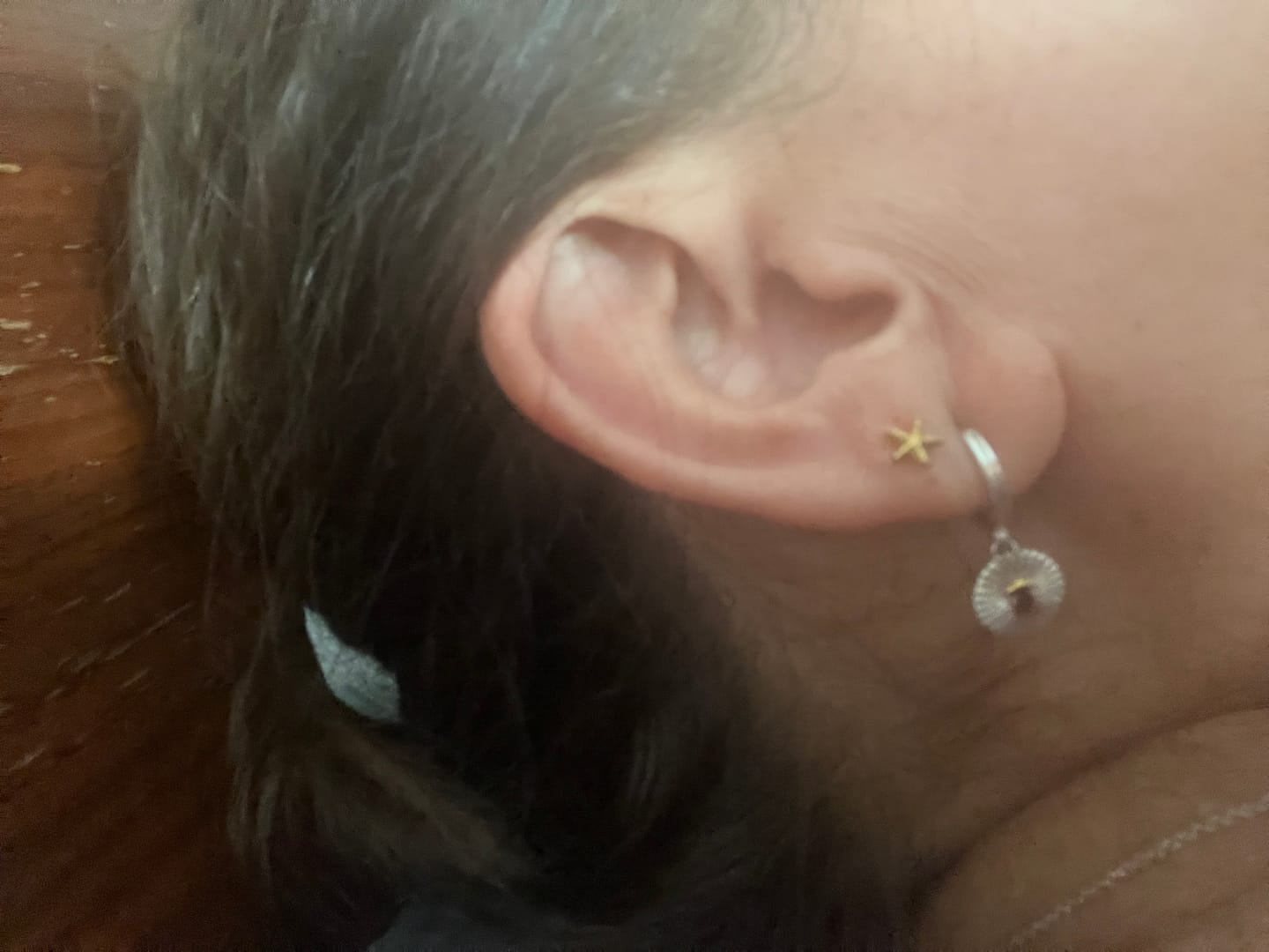 Customer photo review of Piercing Starfish