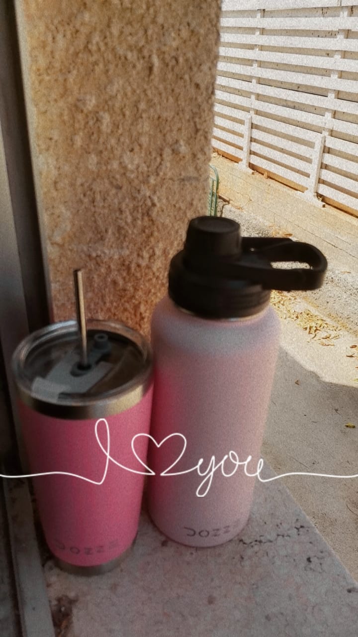 Customer photo review of DOZZE Adventurer Water Bottle