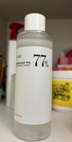 Customer photo review of تونر انوا هارت ليف 77% لتهدئة البشرة - 250مل