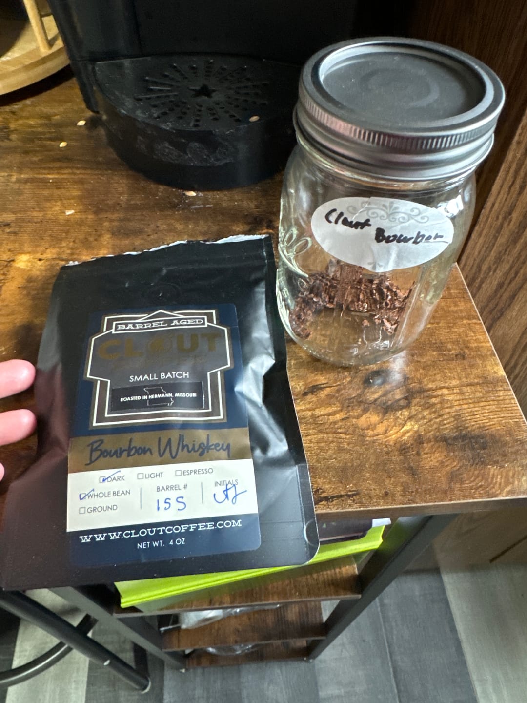 Customer photo review of Bourbon Whiskey | Sample 4oz Bag