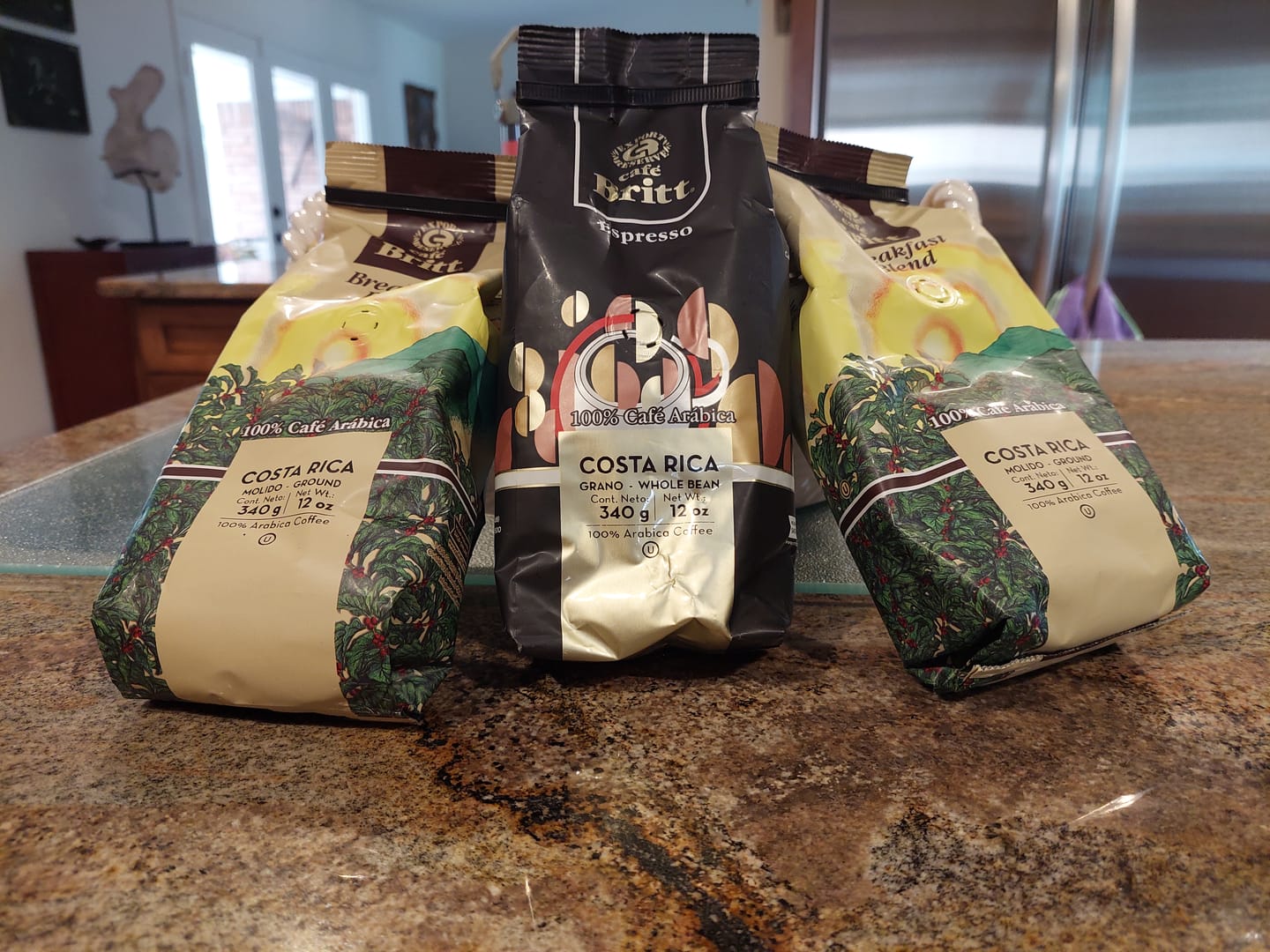 Customer photo review of COSTA RICAN BREAKFAST BLEND COFFEE