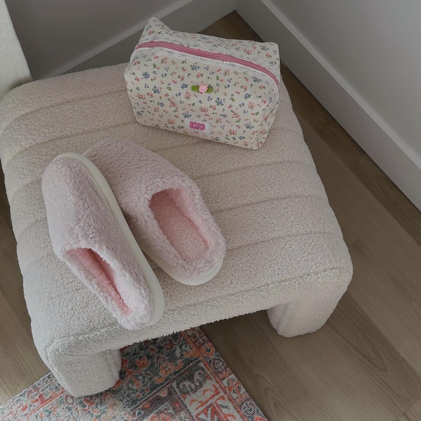 Customer photo review of Nordic Plush Slippers