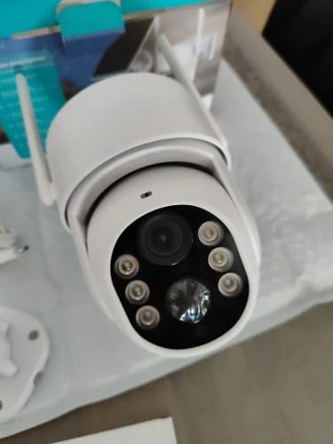 Customer photo review of מצלמת אבטחה סולארית אלחוטית עם חיבור ישיר ל - WIFI