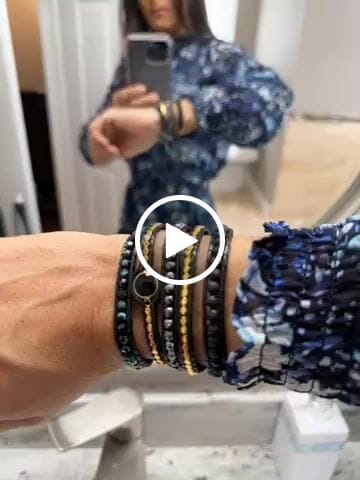 Customer video review of Eclipse Dark Moon Bracelet
