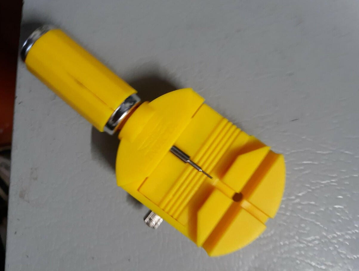 Customer photo review of Invicta IT003 Orange Watch Sizing Tool