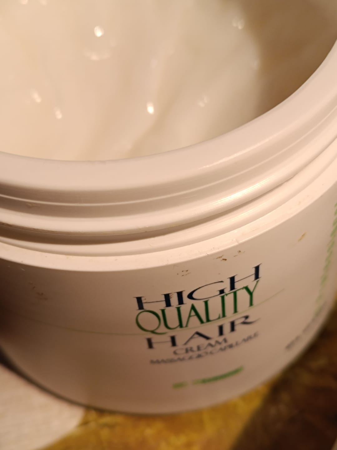 Customer photo review of Crema Masaje Capilar High Quality