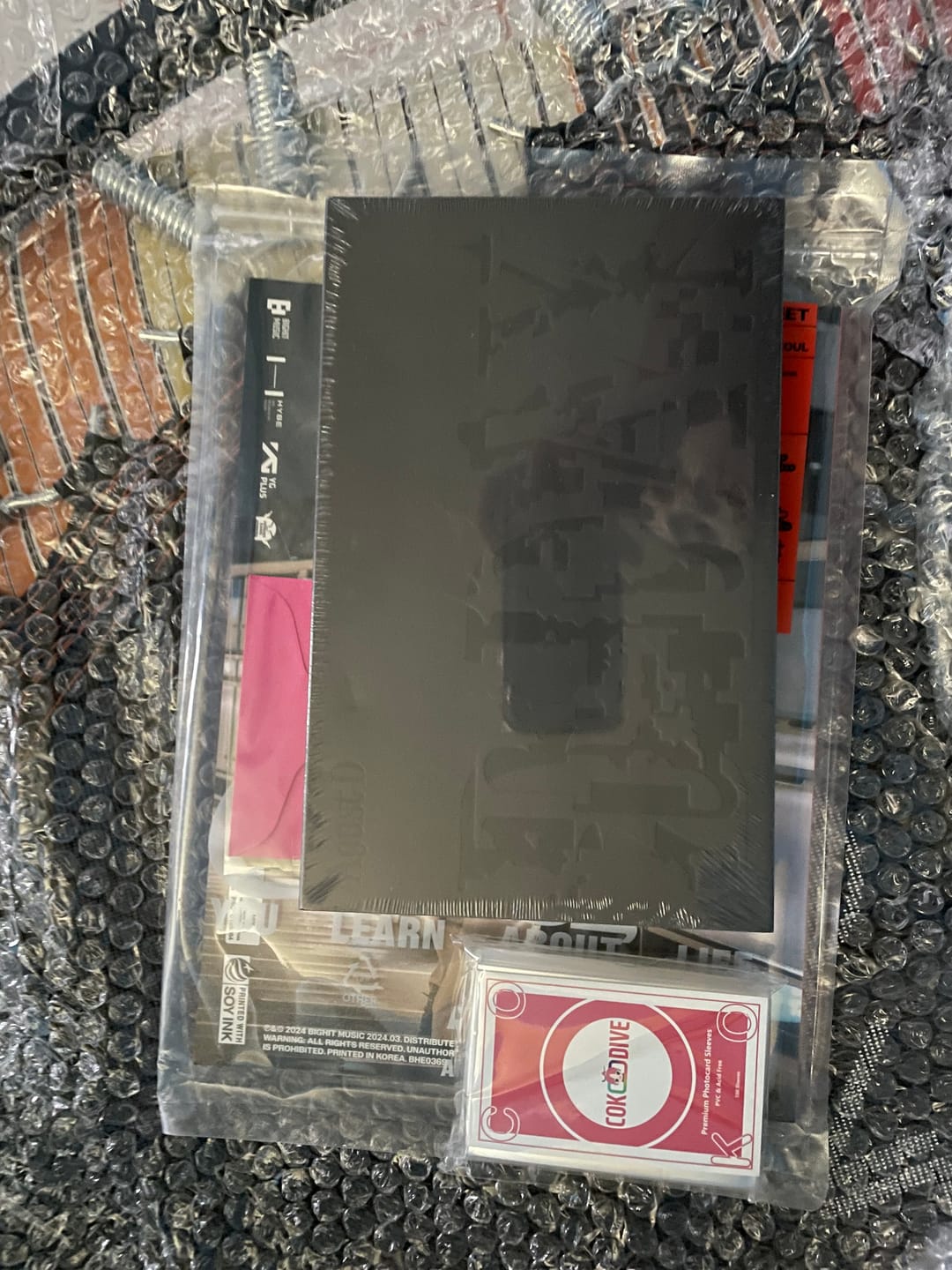 Customer photo review of BTS SUGA - D-DAY 1ST SOLO ALBUM NO P.O.B VER.