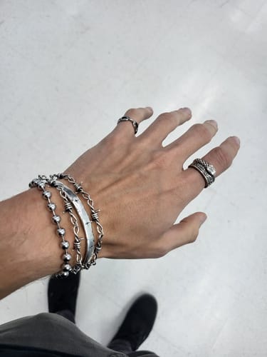 Customer photo review of Conflict Bracelet