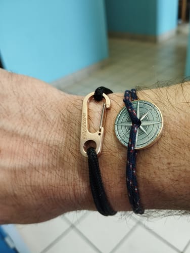 Customer photo review of Le Roc d'Enfer - Mousqueton Or Rose